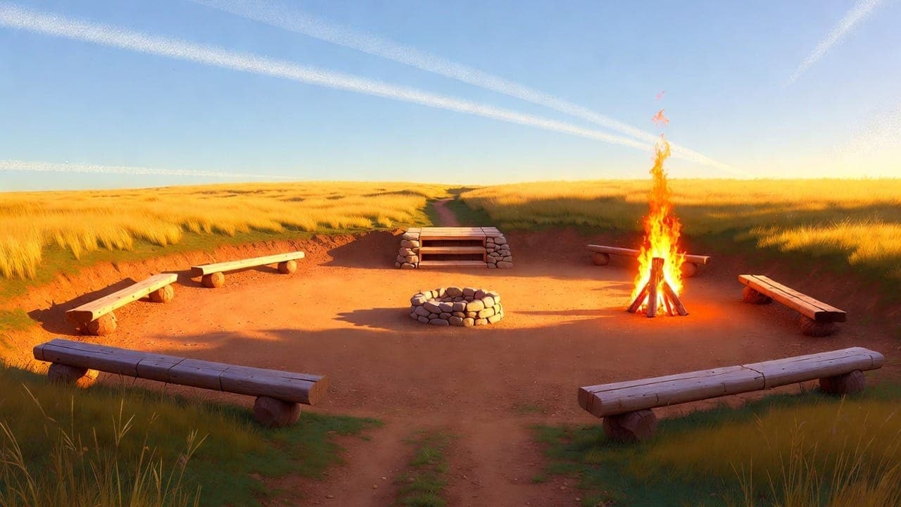 The Arena — Open ground where you act and are seen